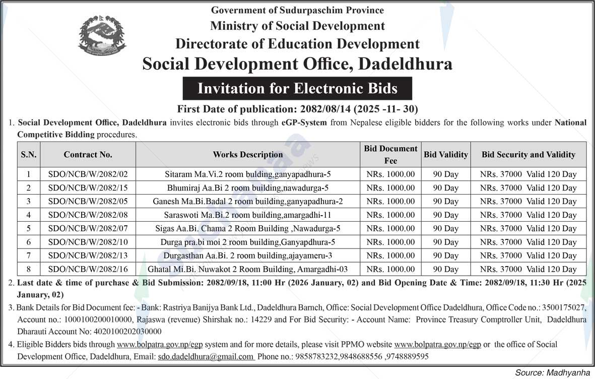 Social Development Office, Dadeldhura