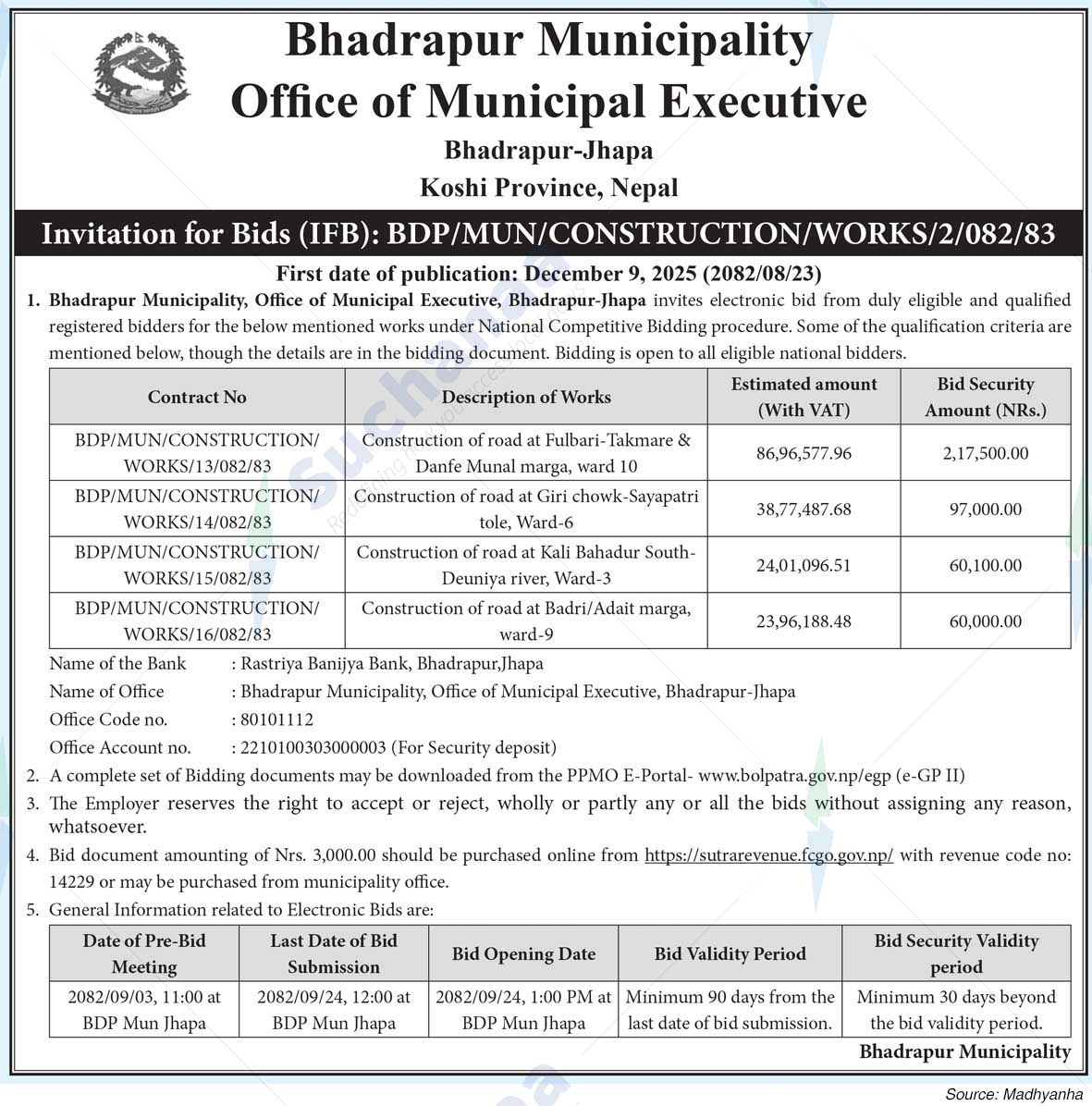 Bhadrapur Municipality