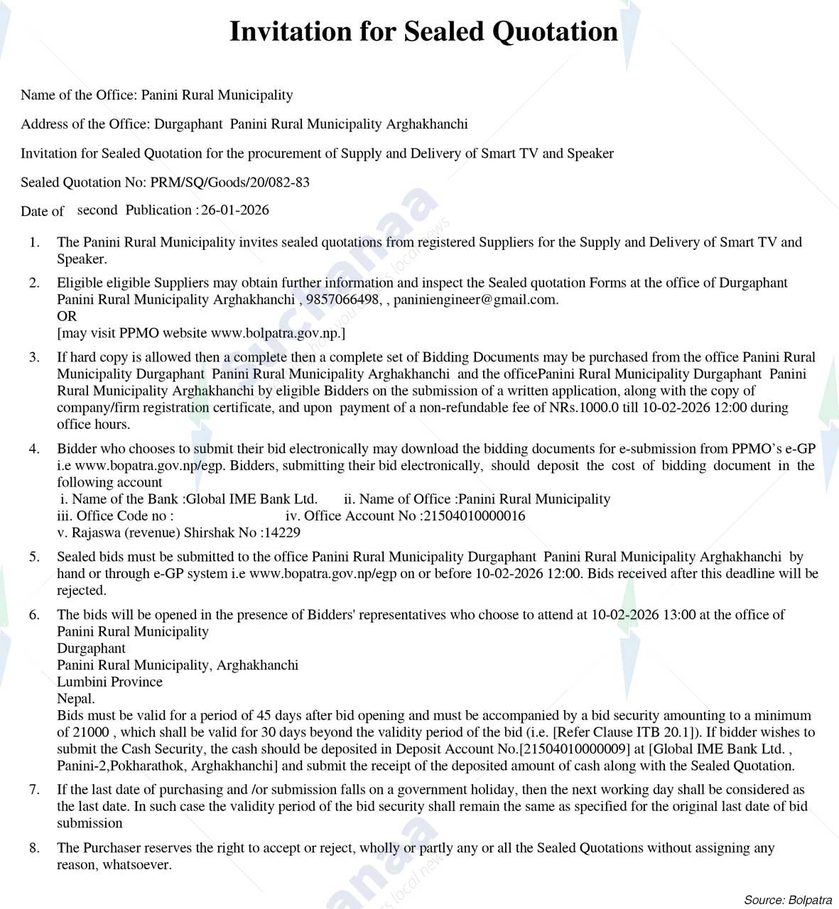 Panini Rural Municipality