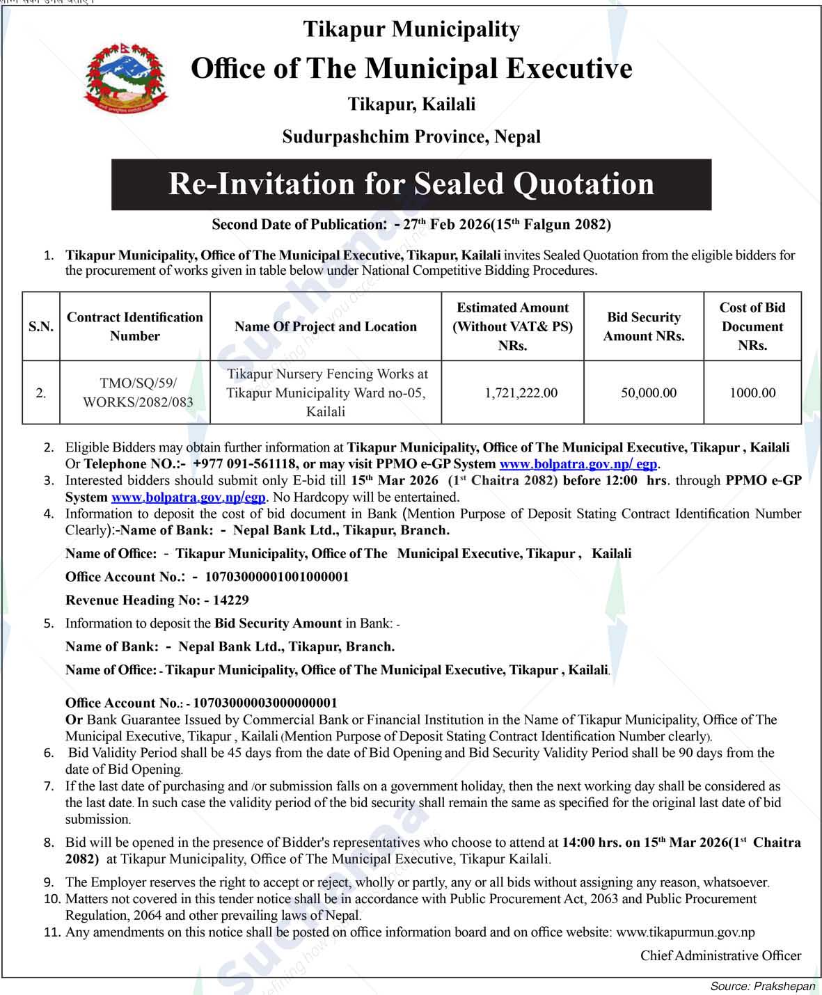 Tikapur Municipality