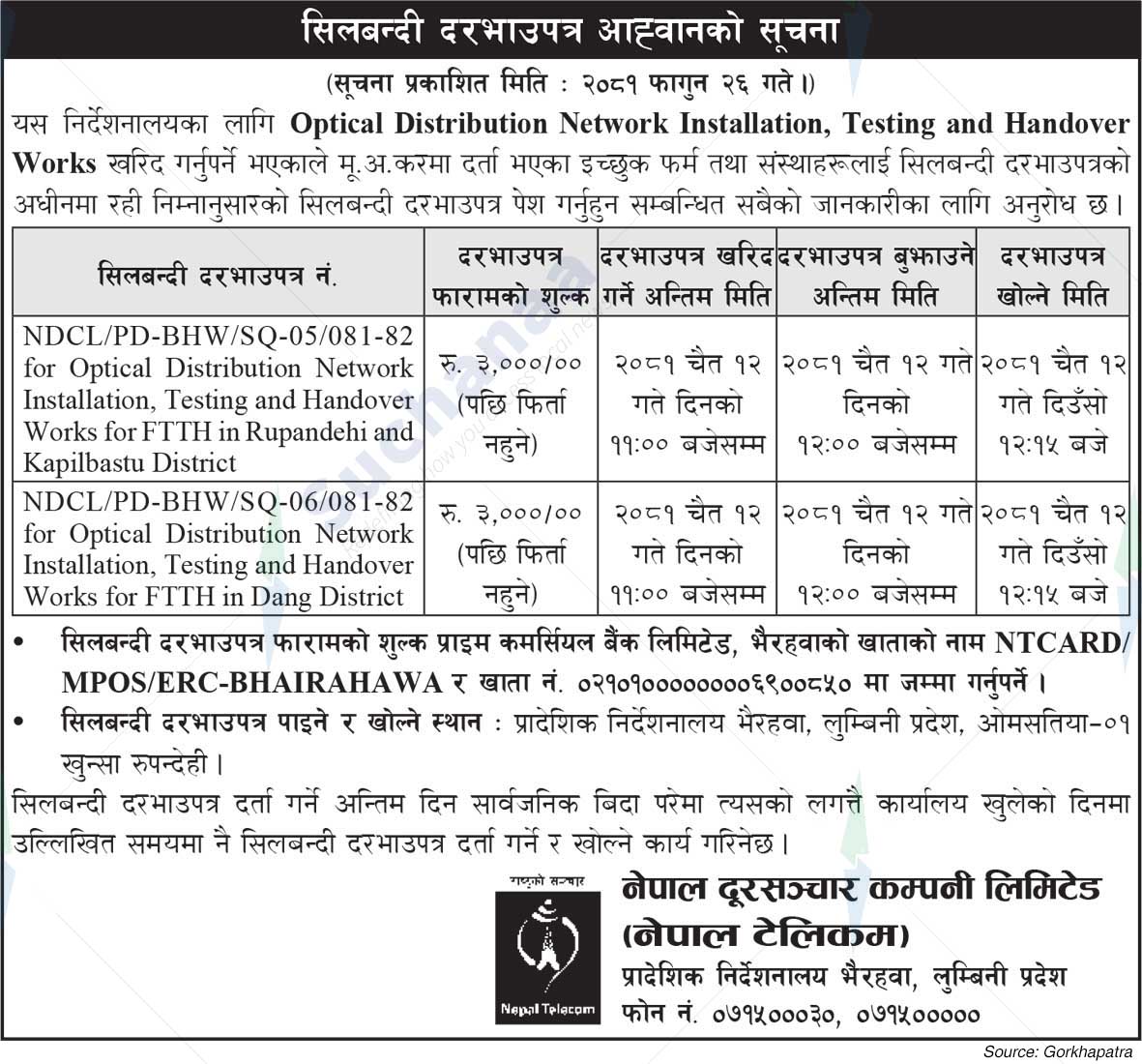 Nepal Telecom Company Limited