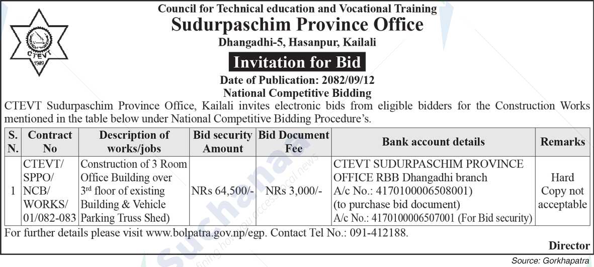 Sudurpaschim Province Office, Hasanpur, Kailali