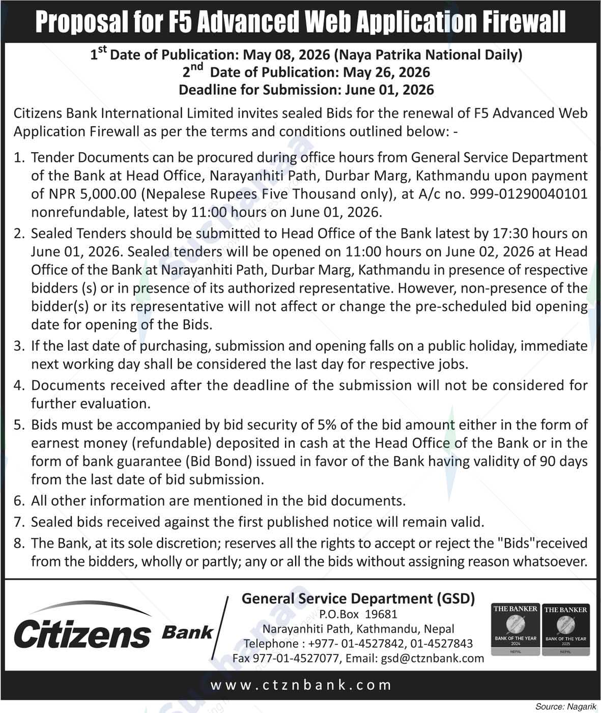 Citizens Bank International Limited