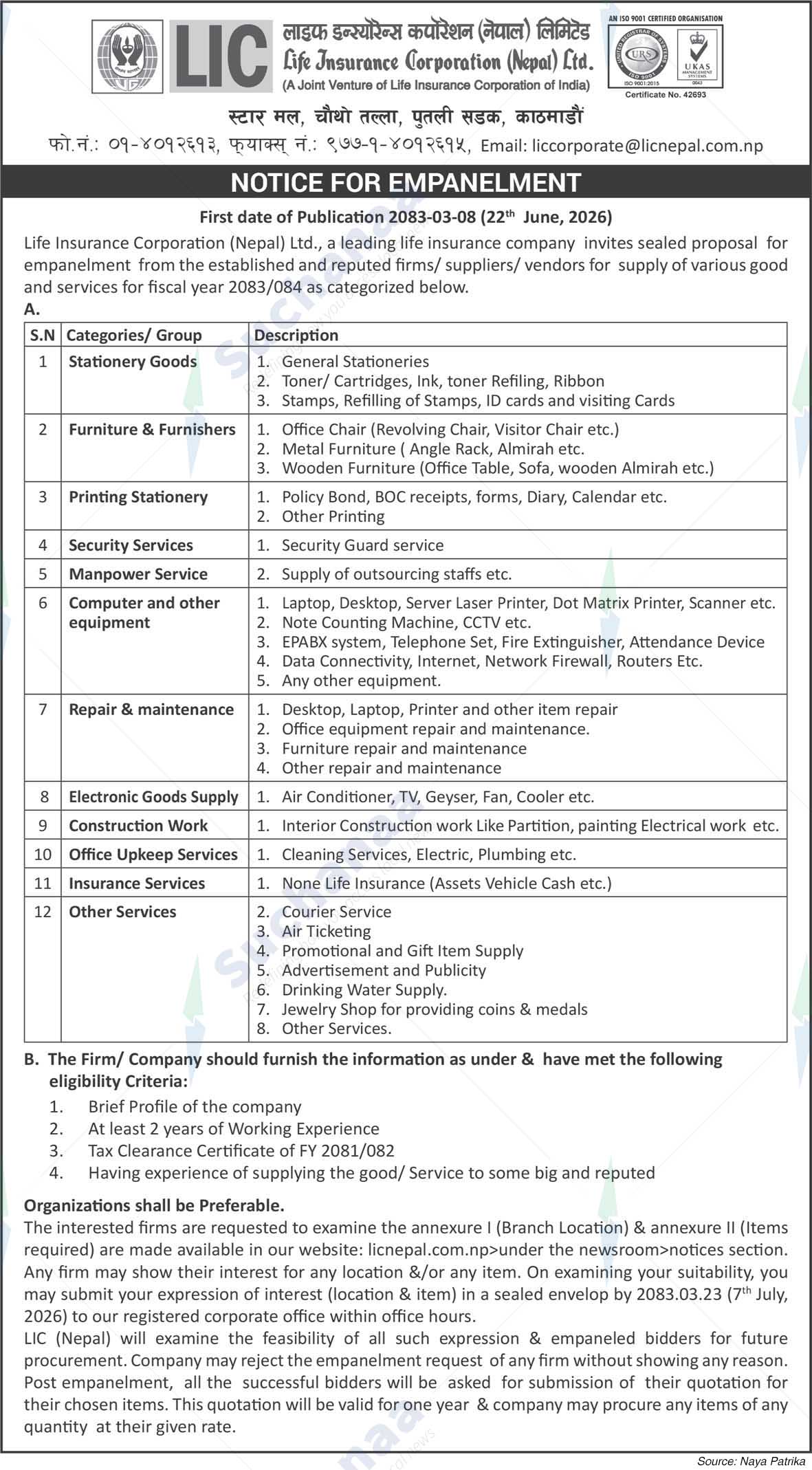 Life Insurance Corporation (Nepal) Limited