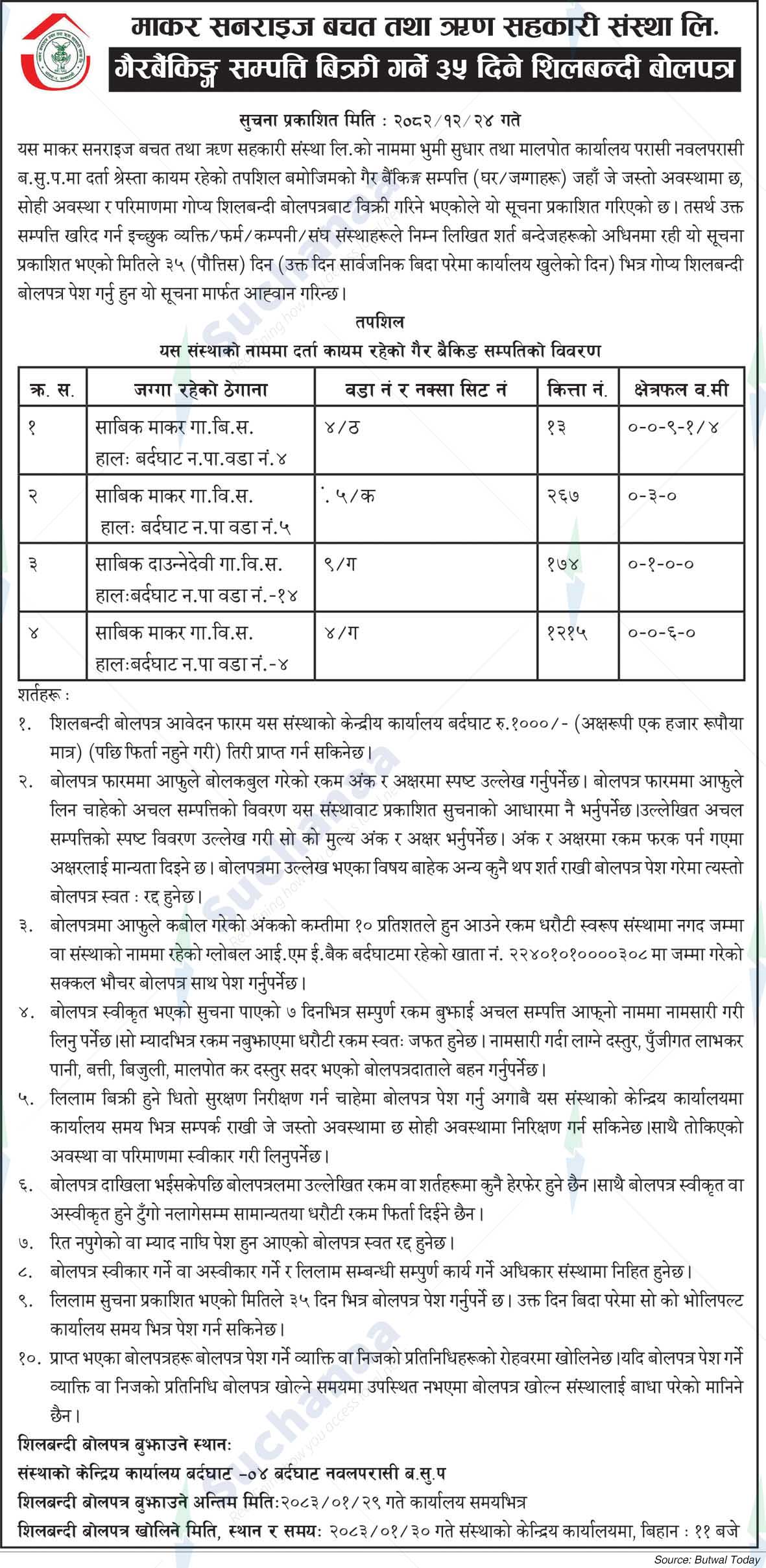 Makar Sunrise Bachat Tatha Ren Sahakari Sanstha Ltd.