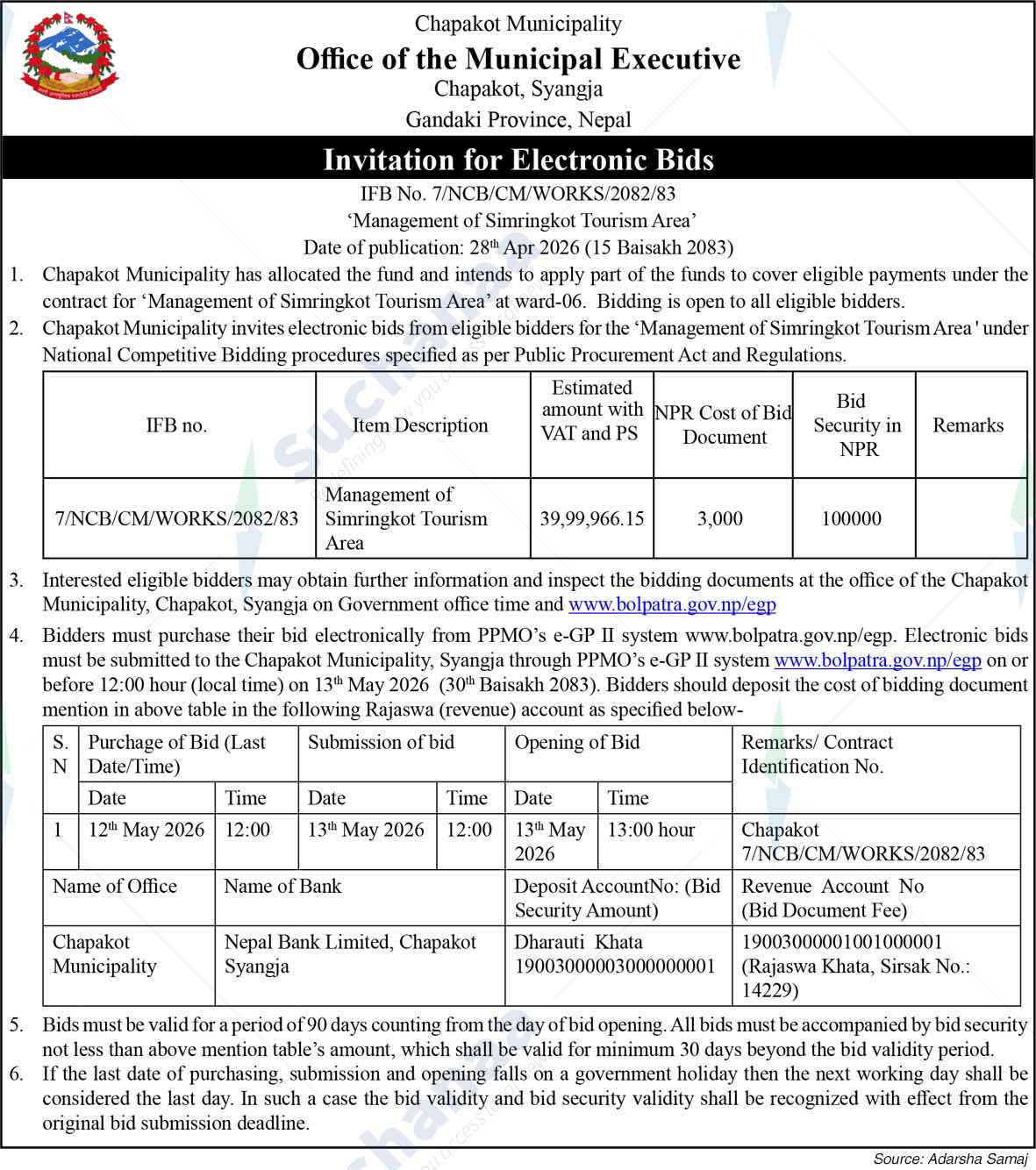 Chapakot Municipality