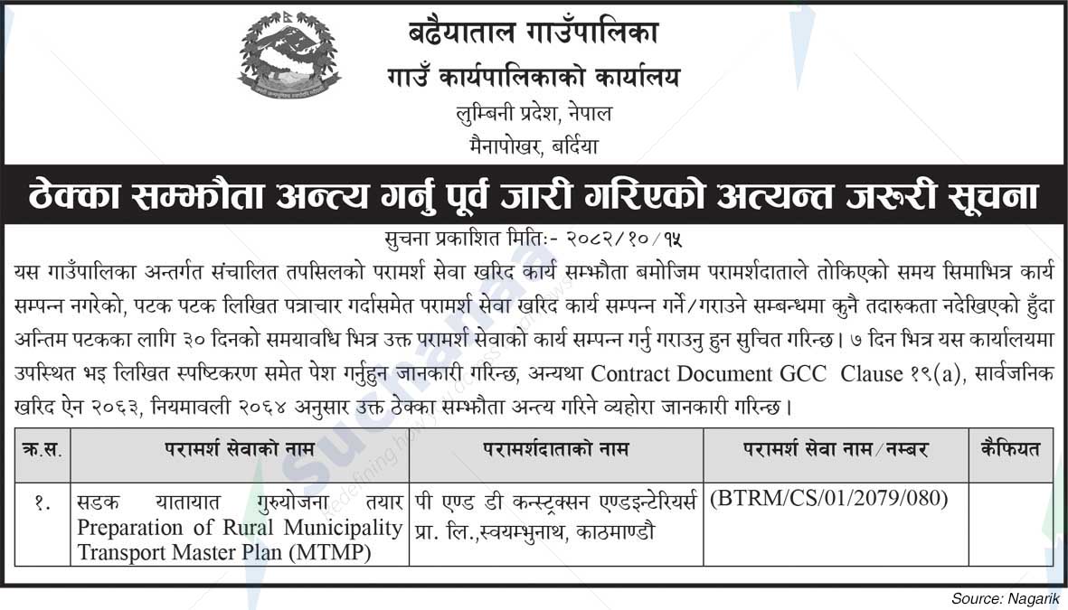 Badhaiyatal Rural Municipality