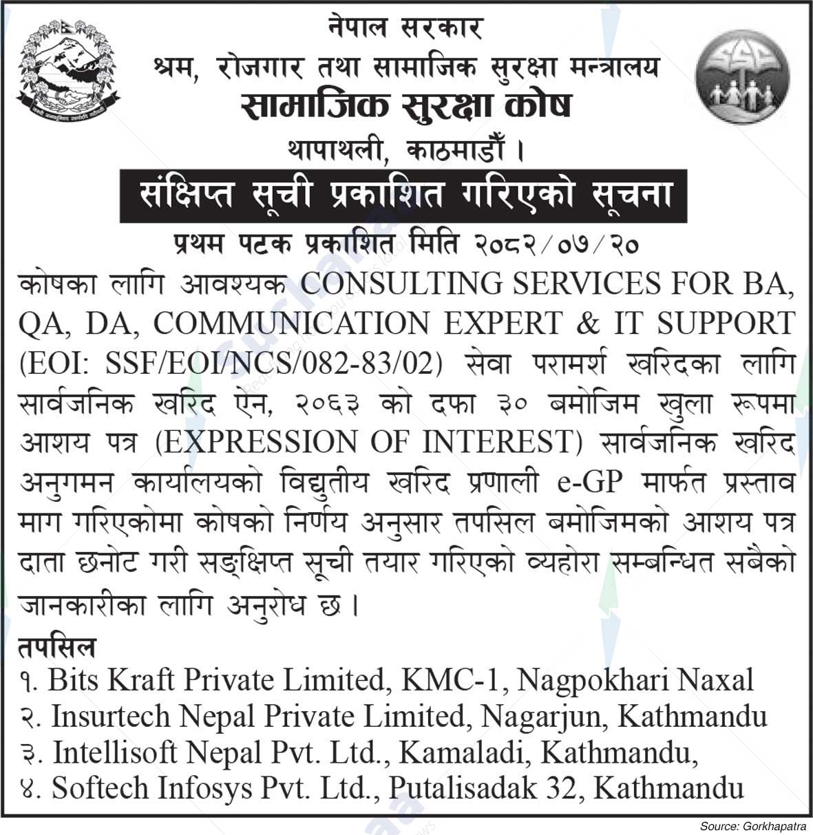 Social Security Fund