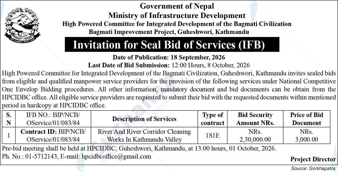High Powered Committee for Integrated Development of Bagmati Civilization (HPCIDBC)