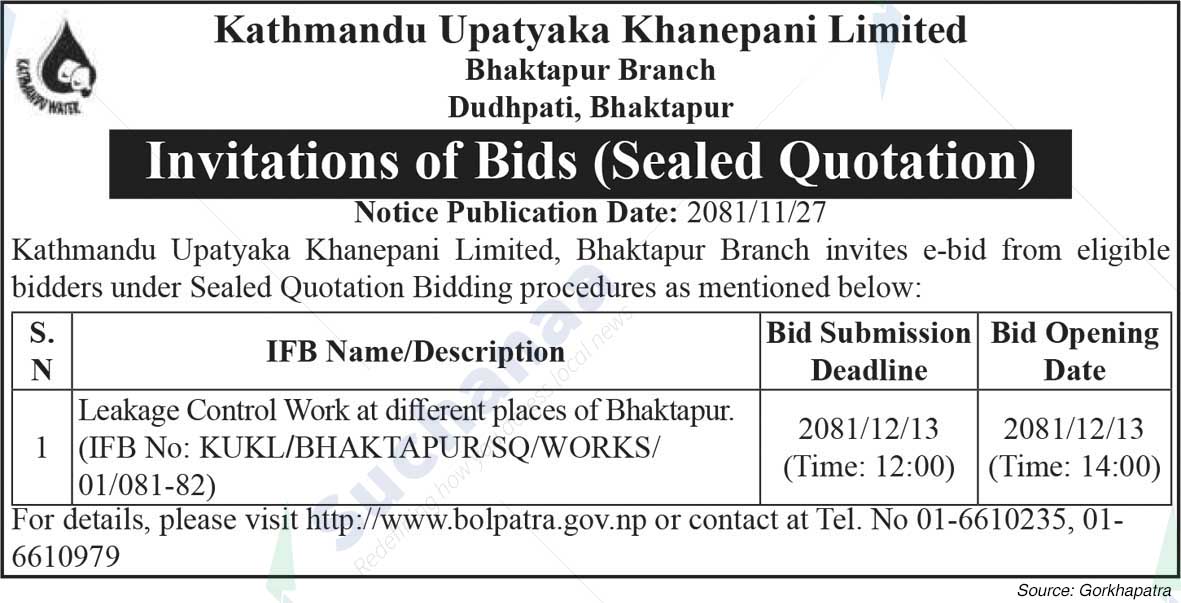 Kathmandu Upatyaka Khanepani Limited