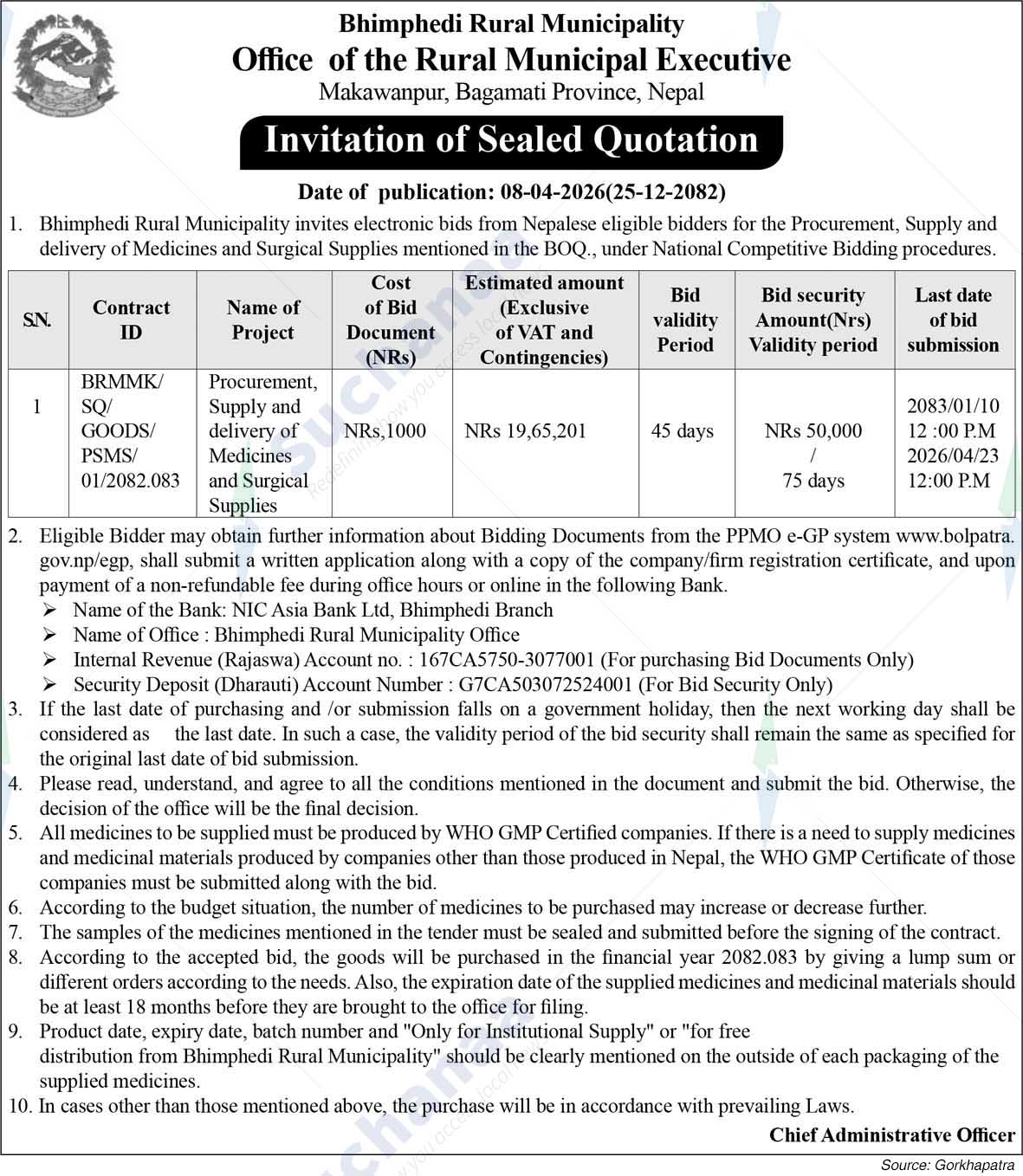 Bhimphedi Rural Municipality