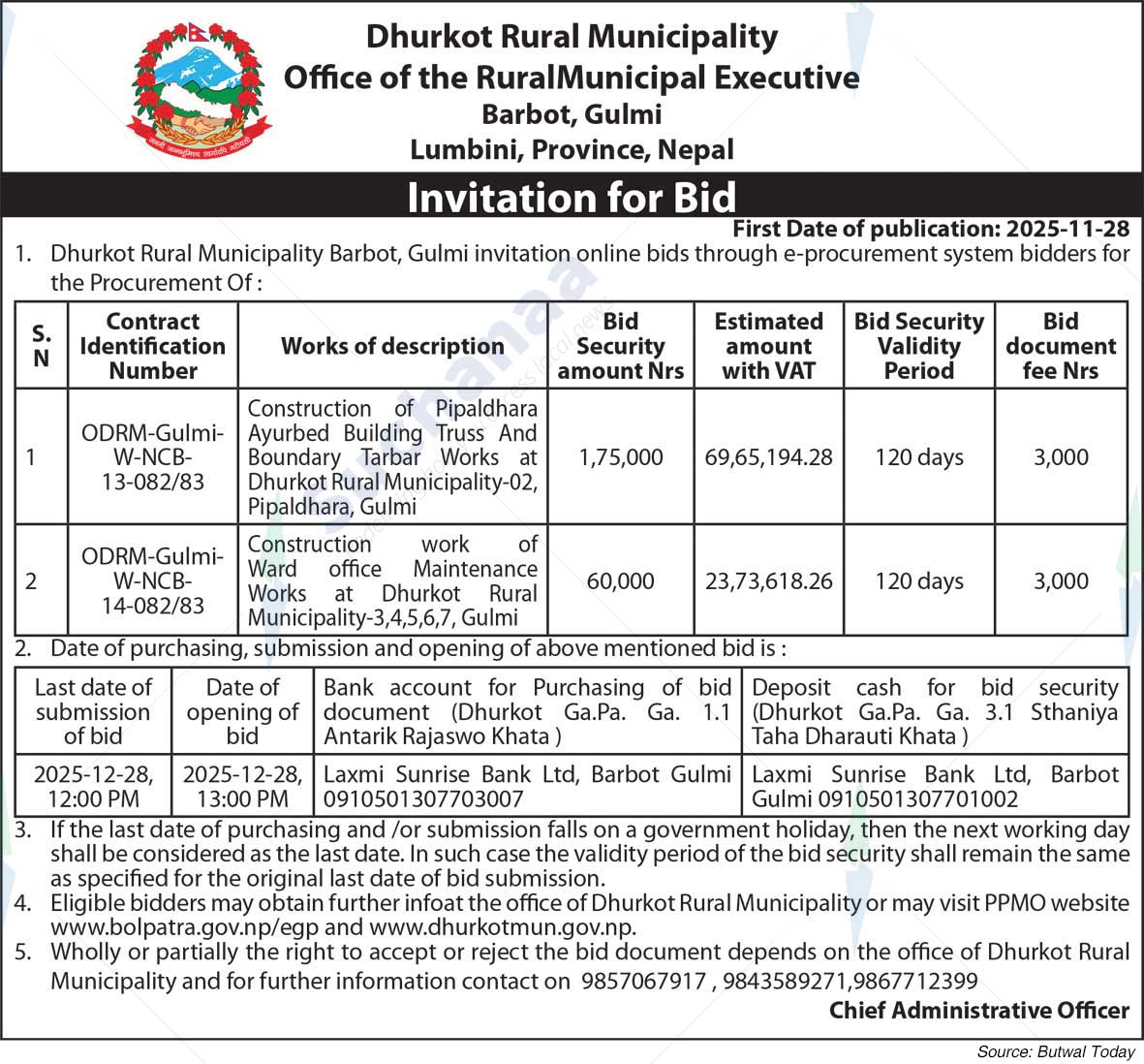 Dhurkot Rural Municipality