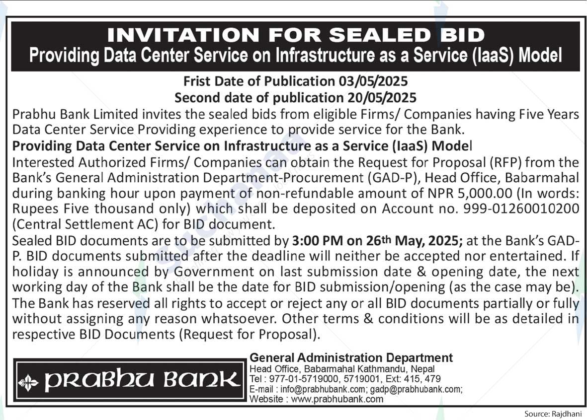 Prabhu Bank Limited