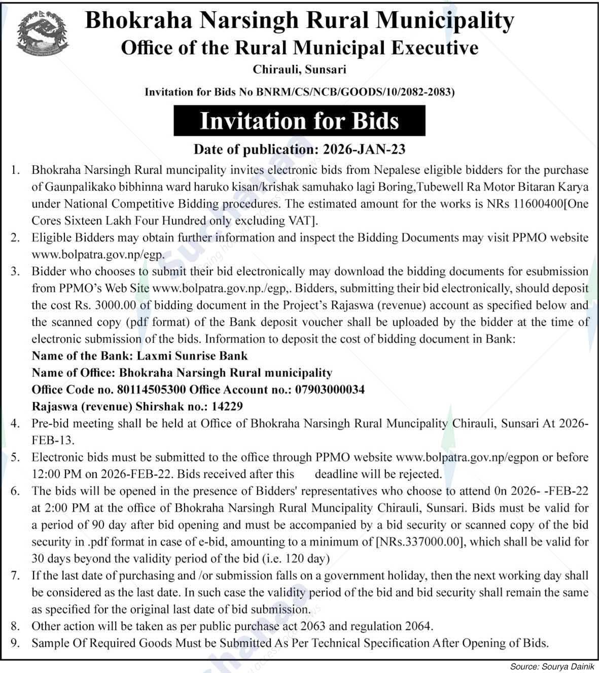 Bhokraha Narsingh Rural Municipality