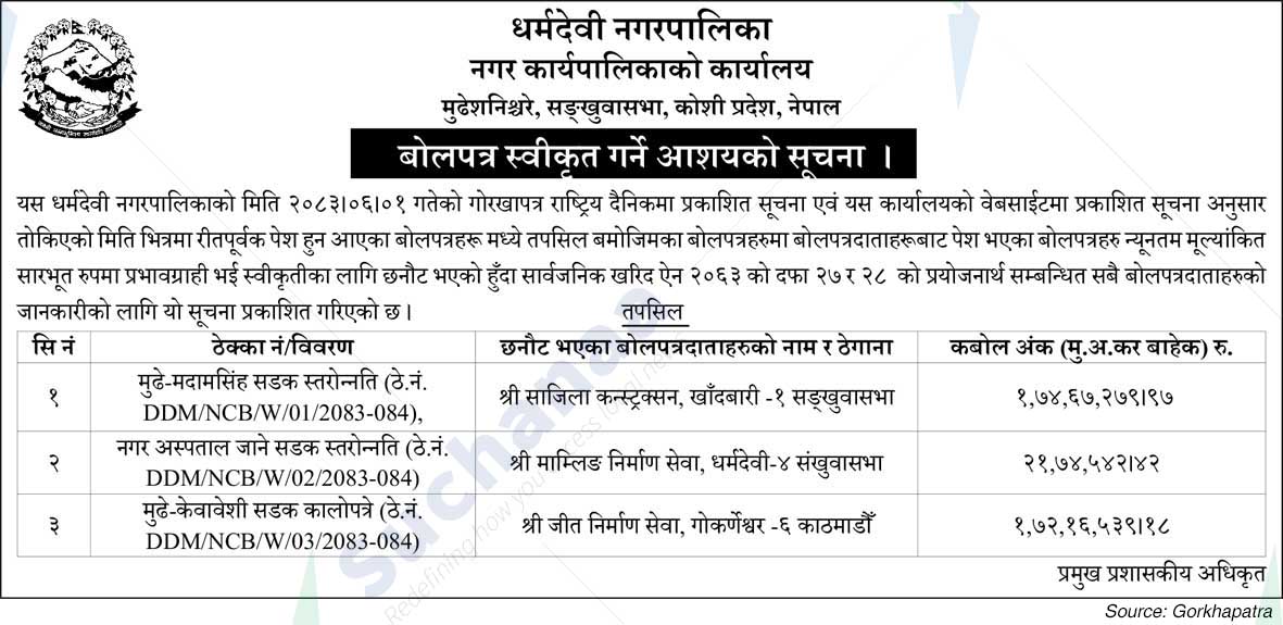 Dharmadevi Municipality