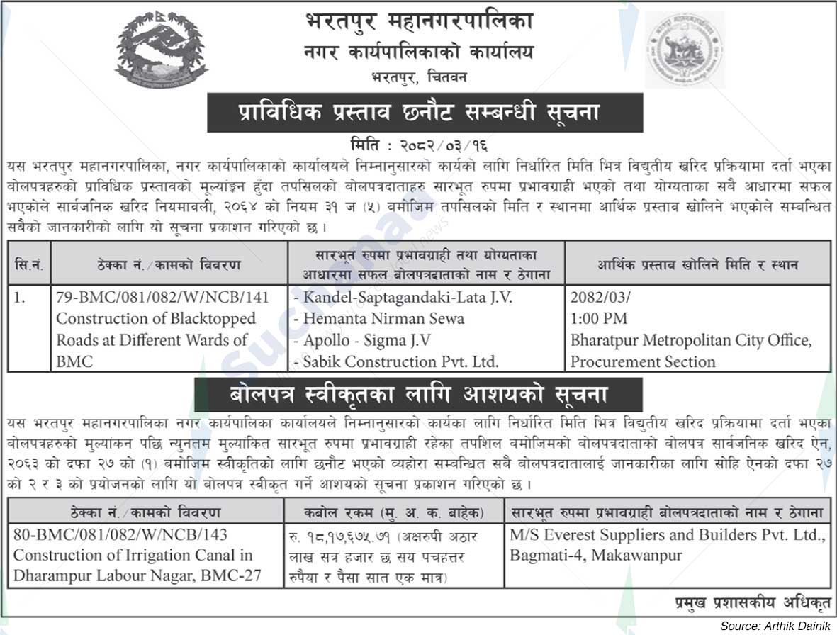 Bharatpur Metropolitan City