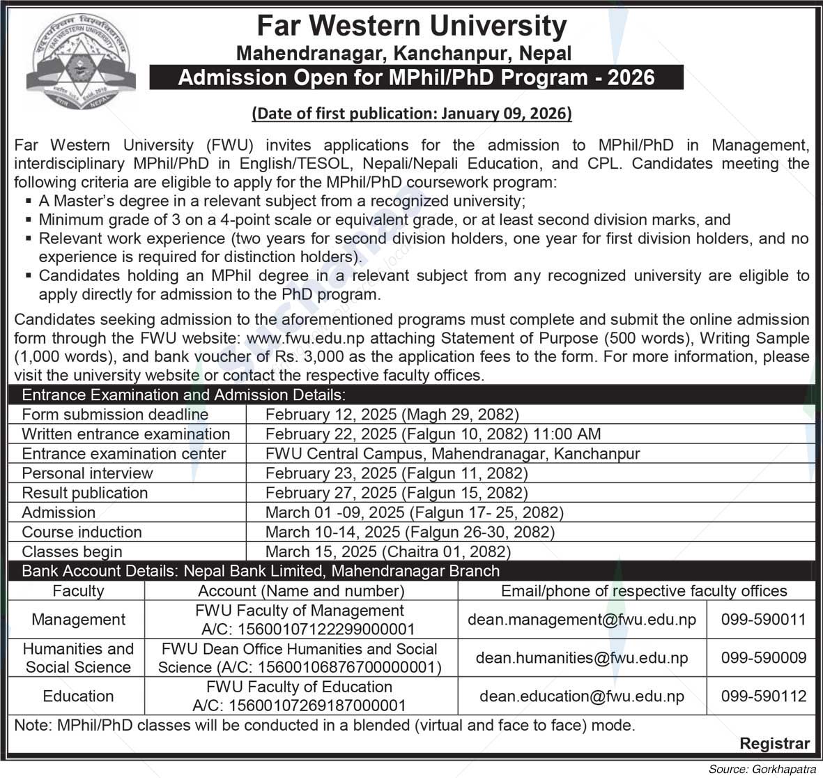 Far Western University