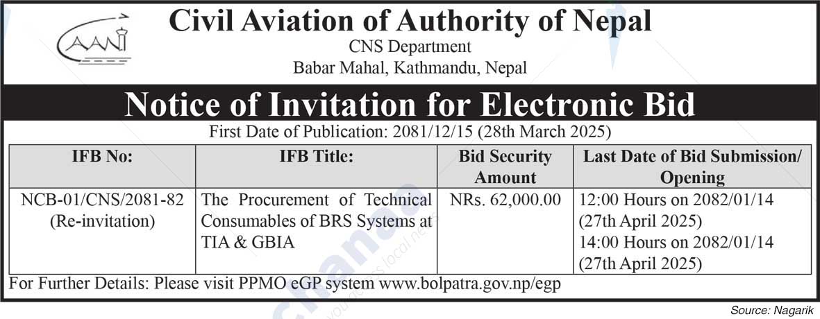 Civil Aviation of Authority of Nepal