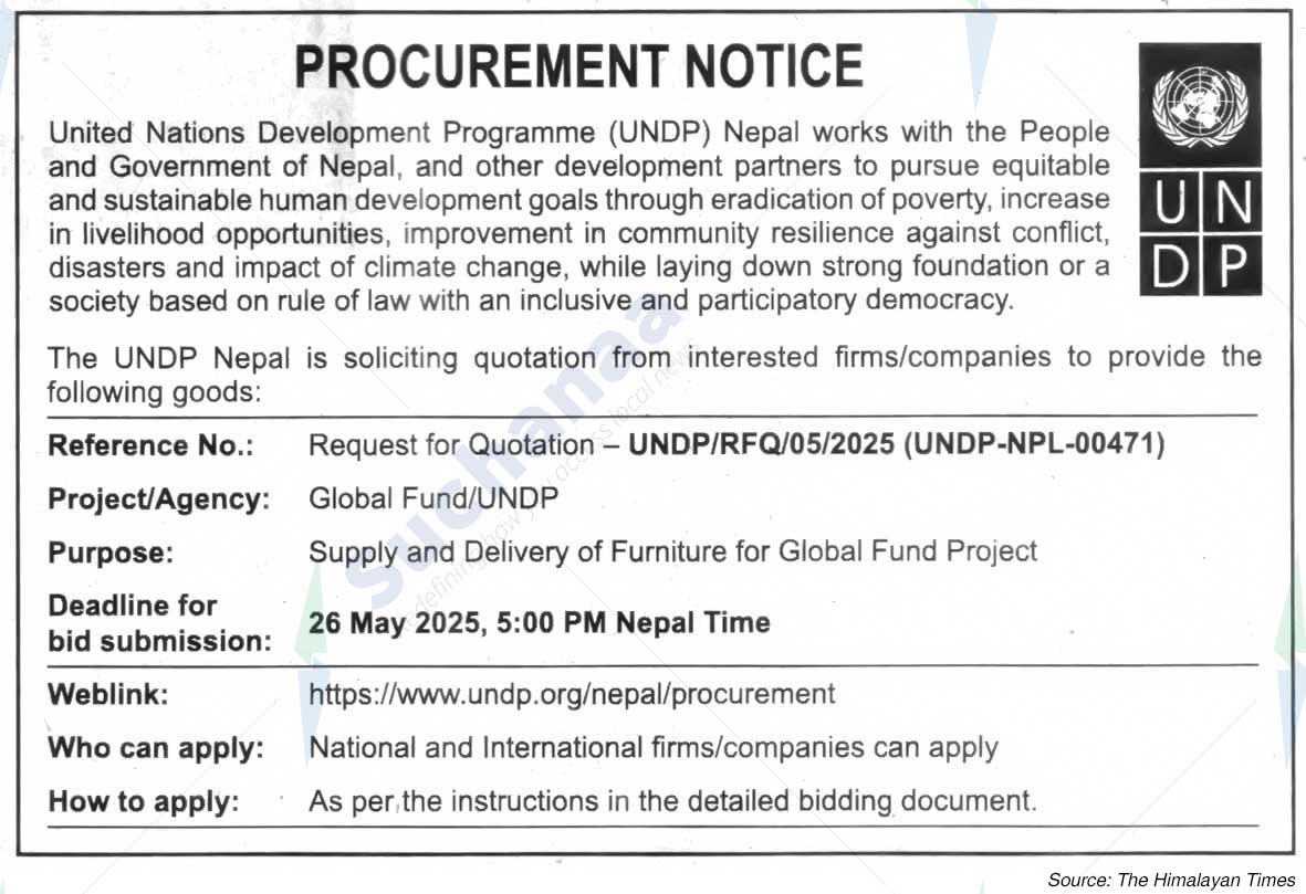 United Nations Development Programme (UNDP)