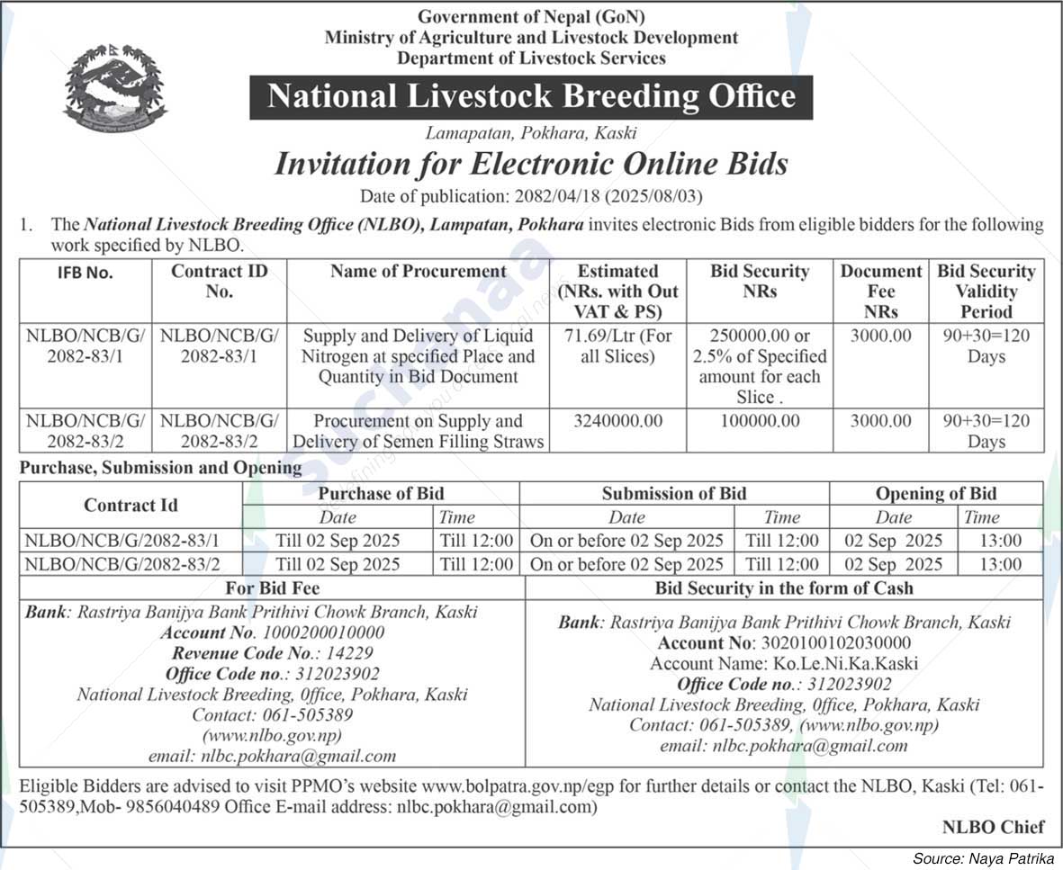 National Livestock Breeding Office, Pokhara