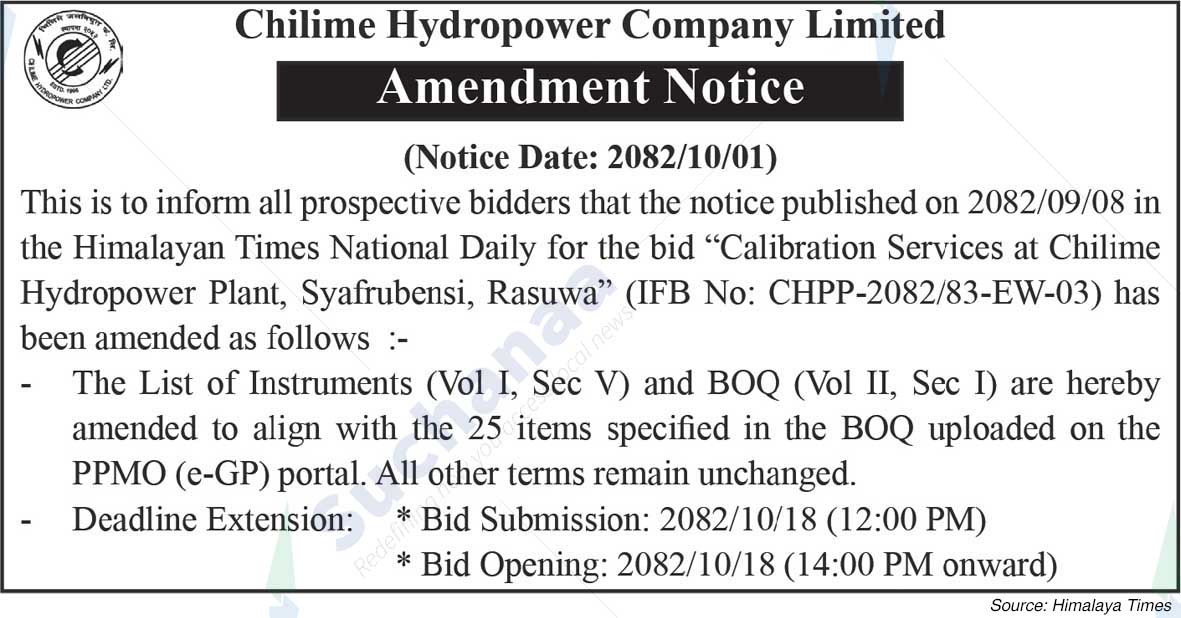 Chilime Hydropower Company Limited