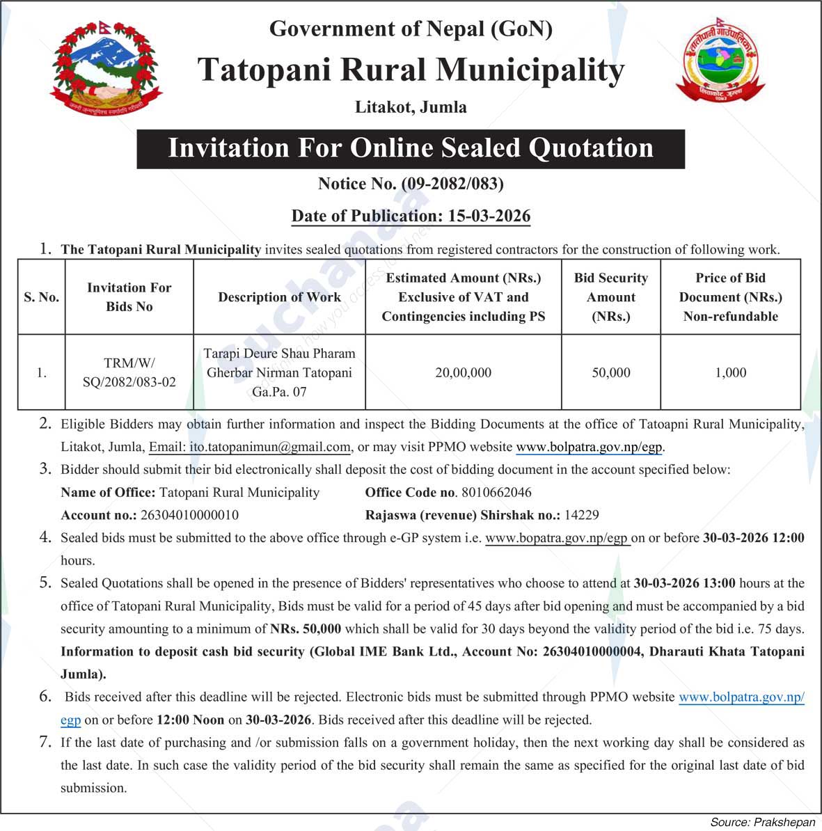 Tatopani Rural Municipality