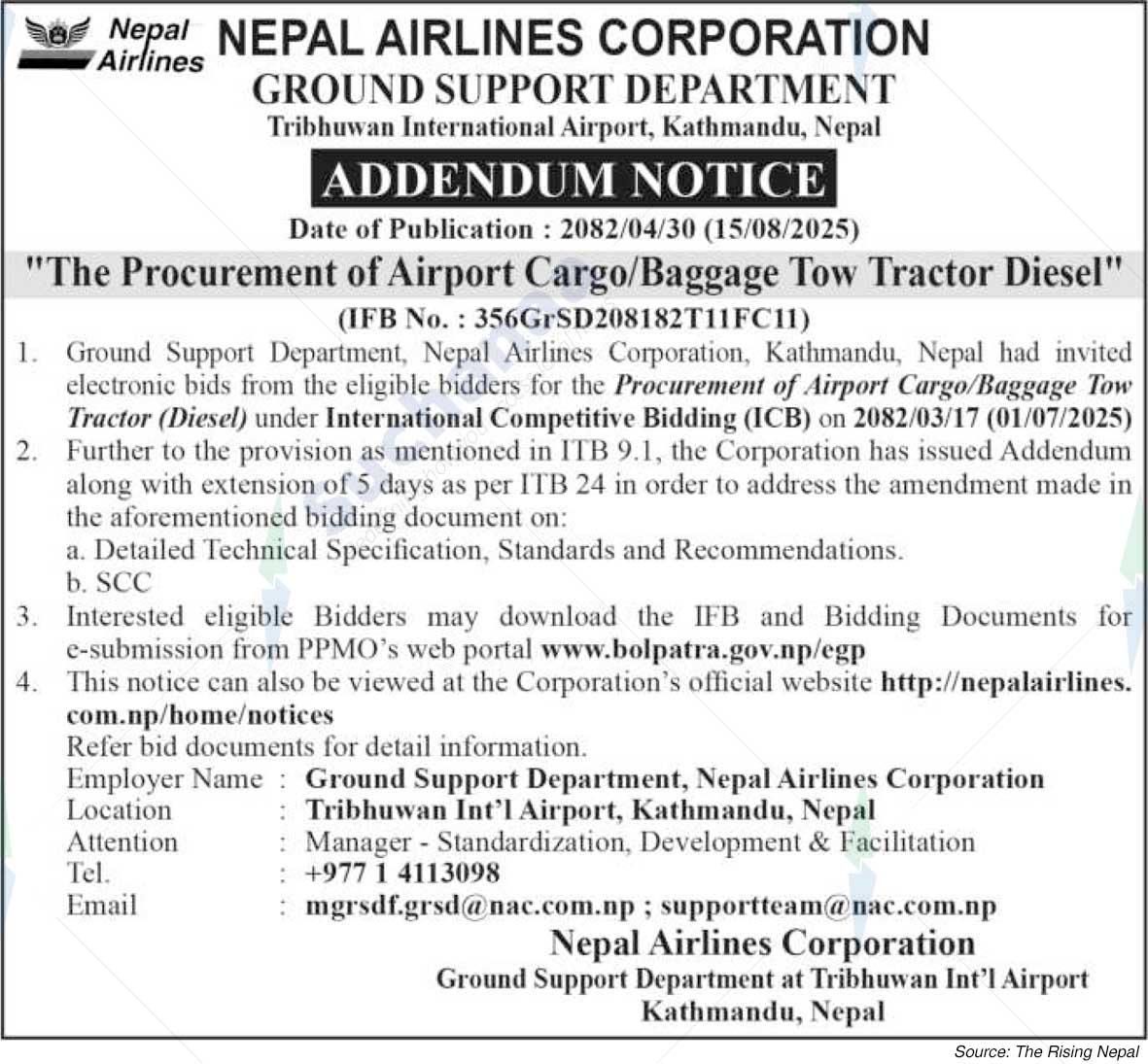 Nepal Airlines Corporation