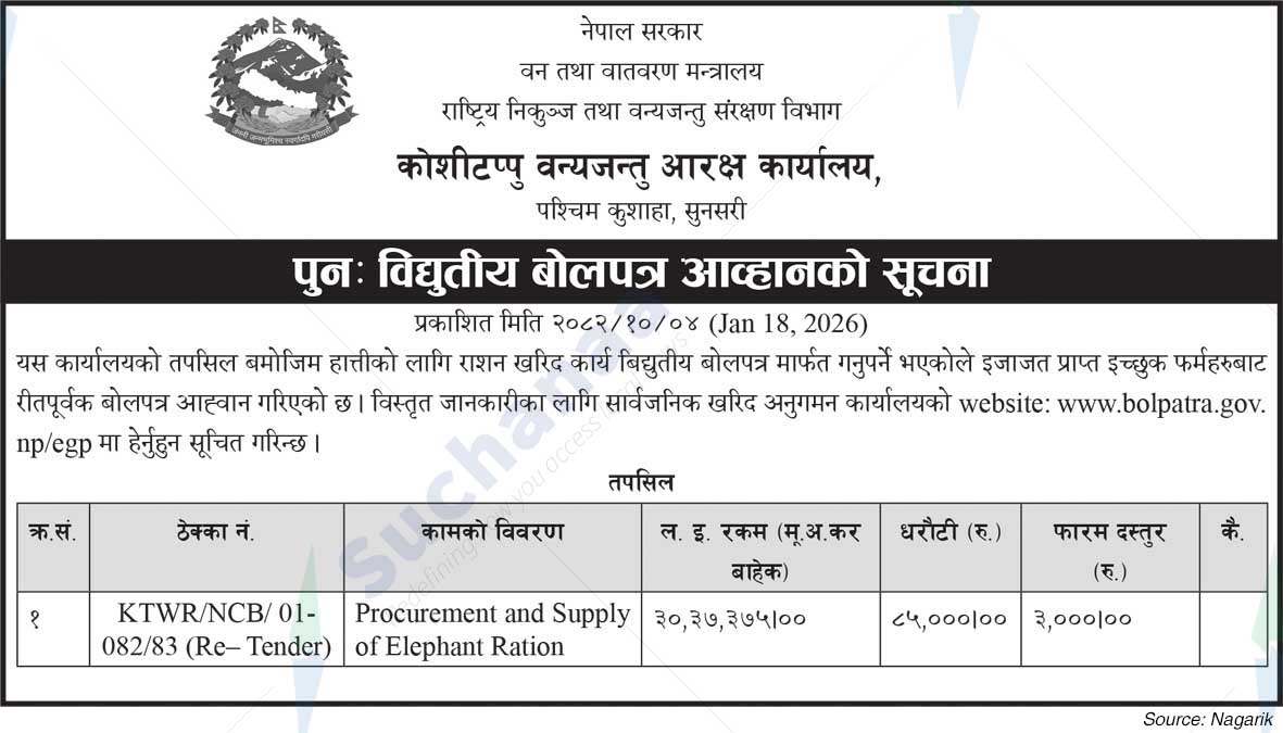 Koshi Tappu Wildlife Reserve Office, West Kushaha, Sunsari