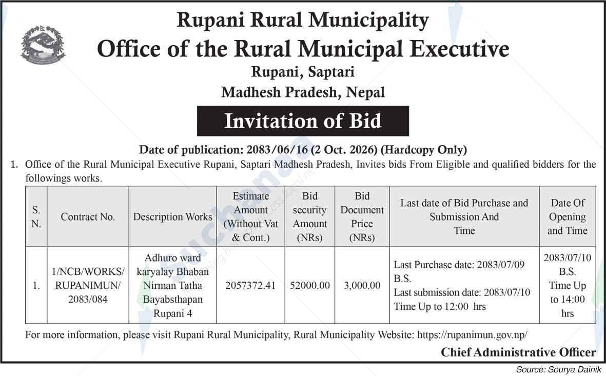Rupani Rural Municipality