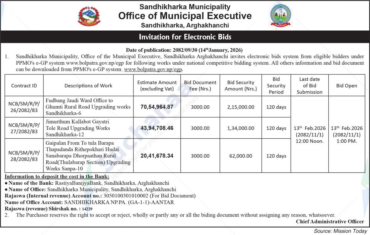 Sandhikharka Municipality