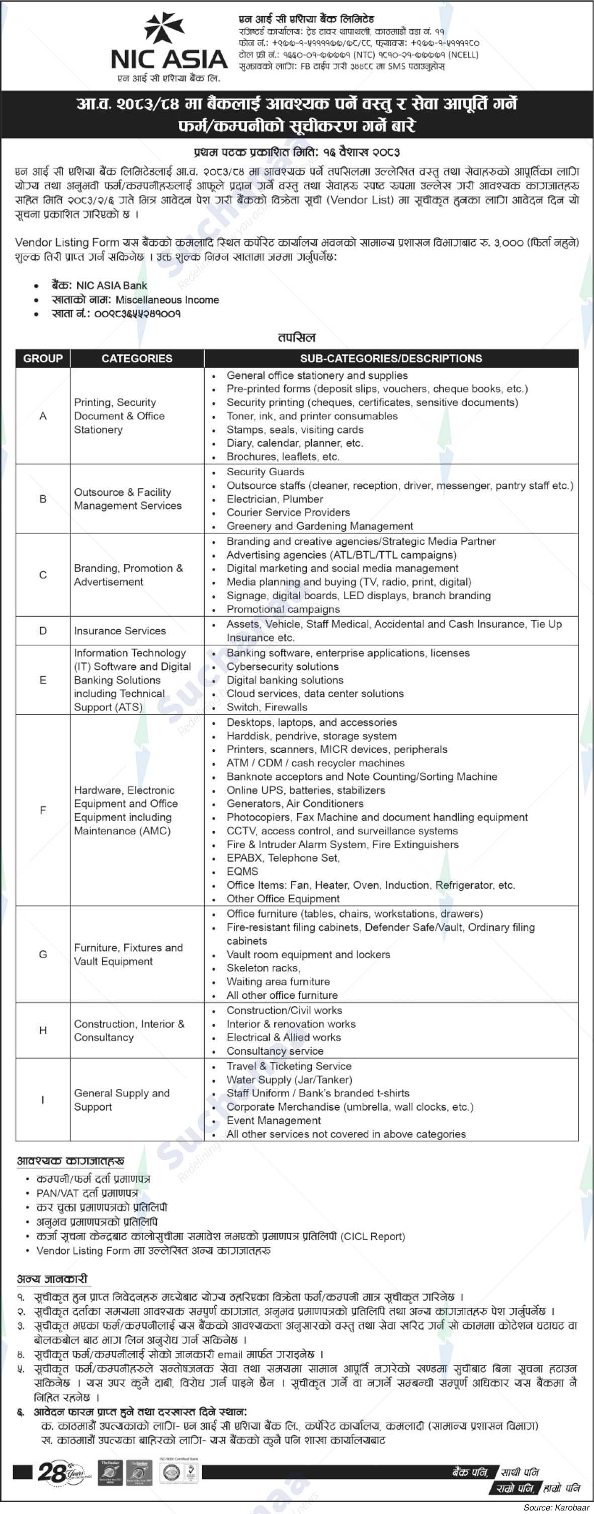 NIC Asia Bank Limited