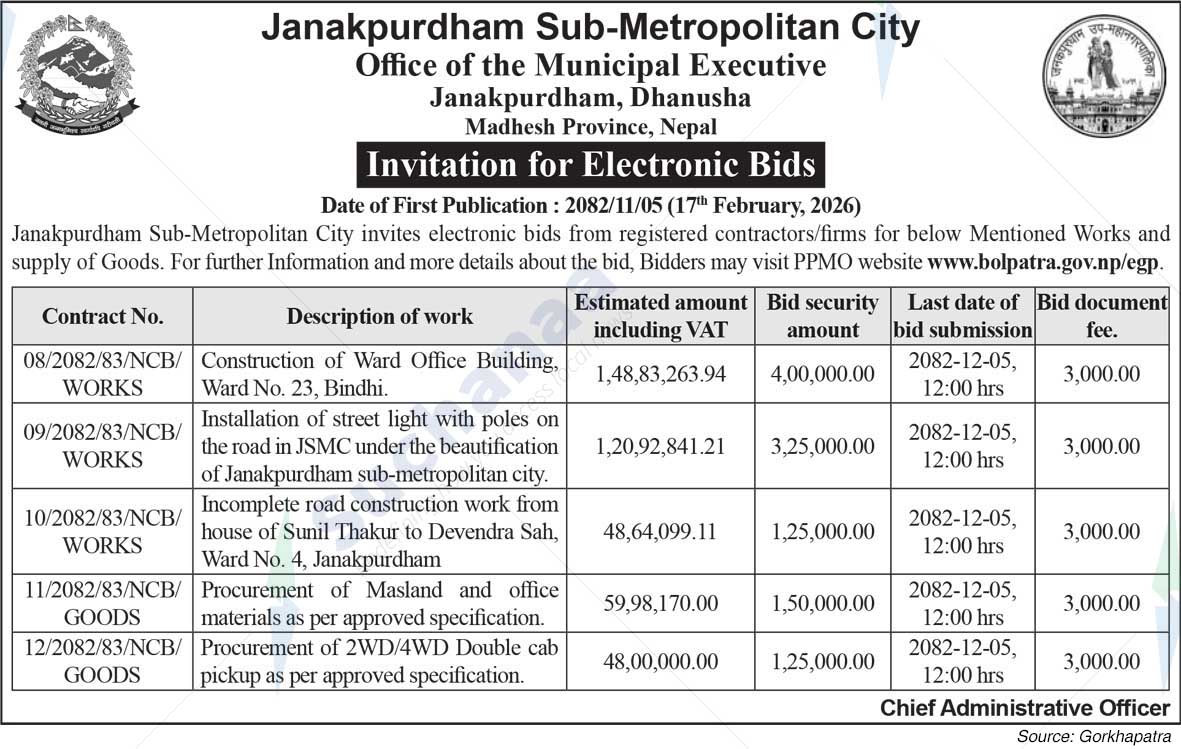 Janakpurdham Sub-Metropolitian City