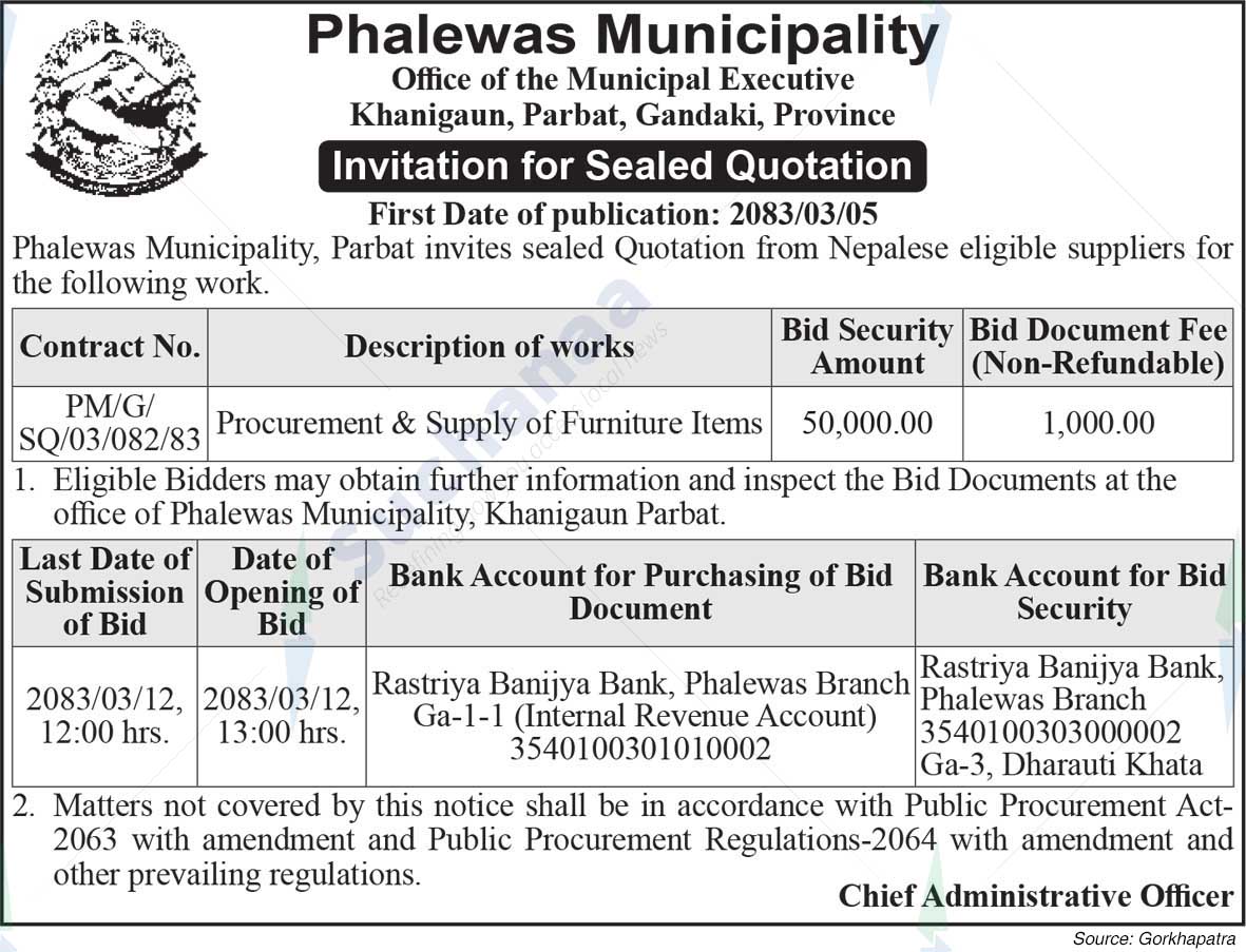 Phalewas Municipality