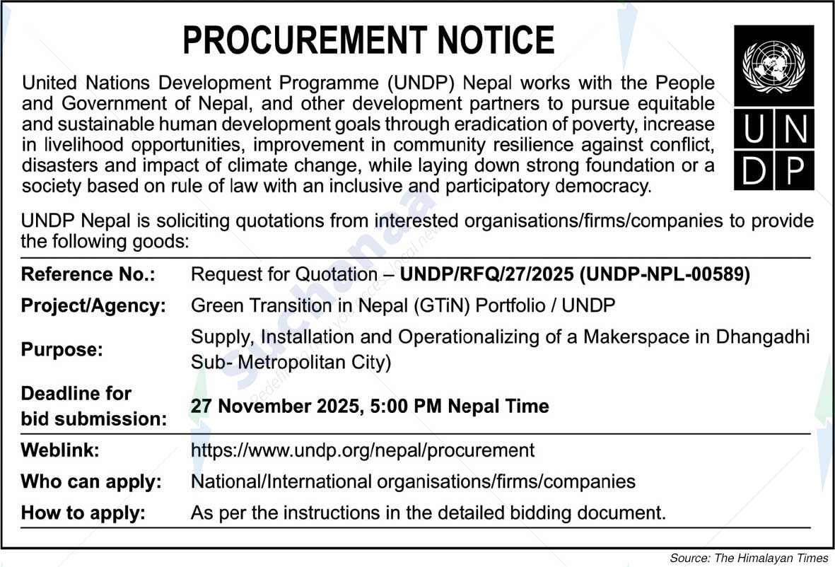 United Nations Development Programme (UNDP)