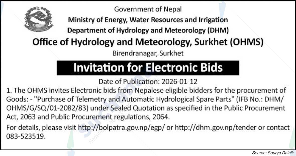 Office Of Hydrology and Meteorology, Birendranagar, surkhet