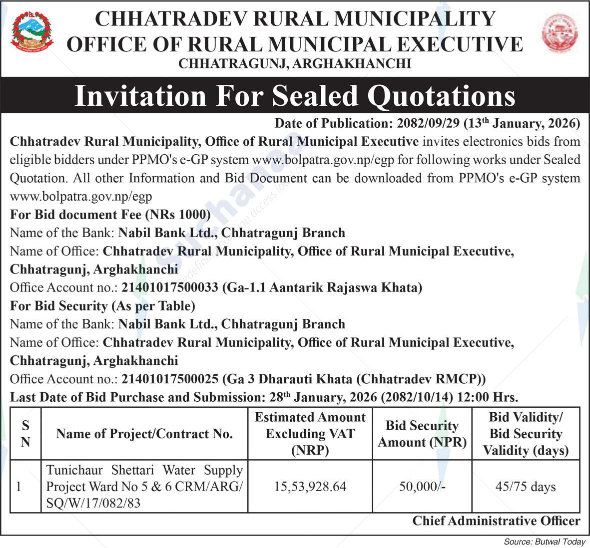 Chhatradev Rural Municipality