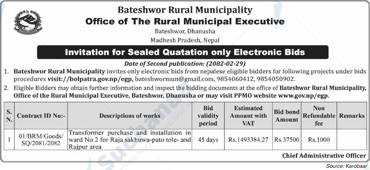 Bateshwor Rural Municipality
