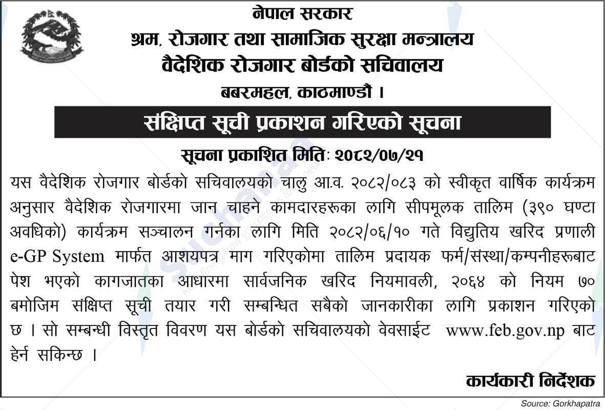 Ministry of Labor, Employment and Social Security