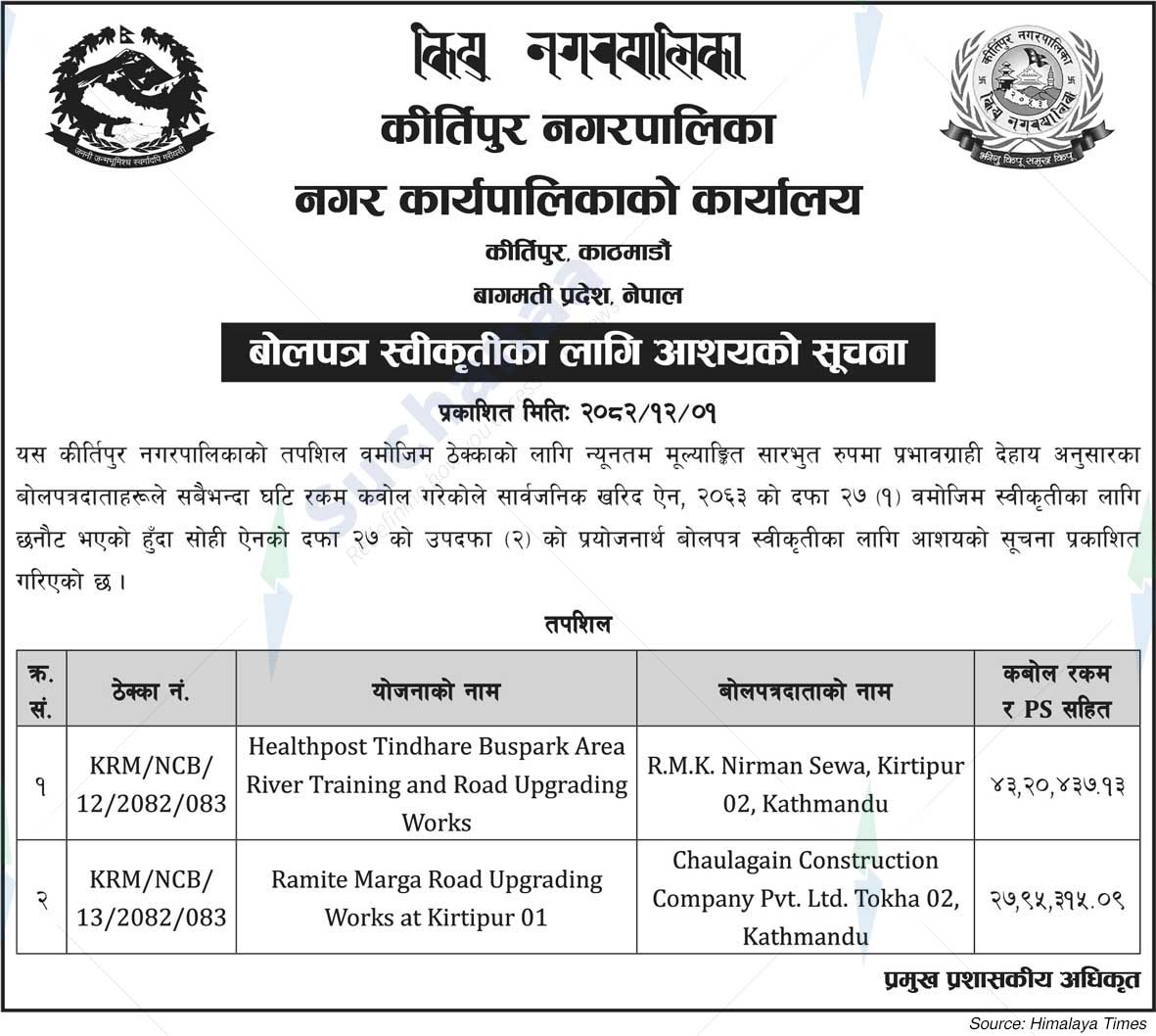 Kirtipur Municipality