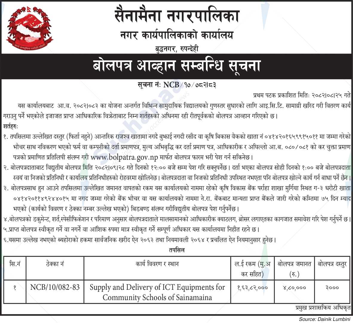 Sainamaina Municipality