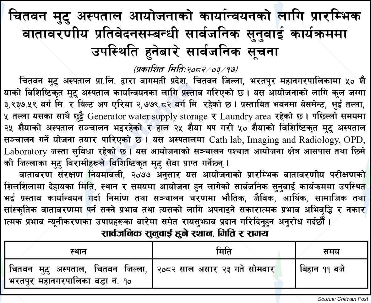 Chitwan Heart Hospital Pvt. Ltd.