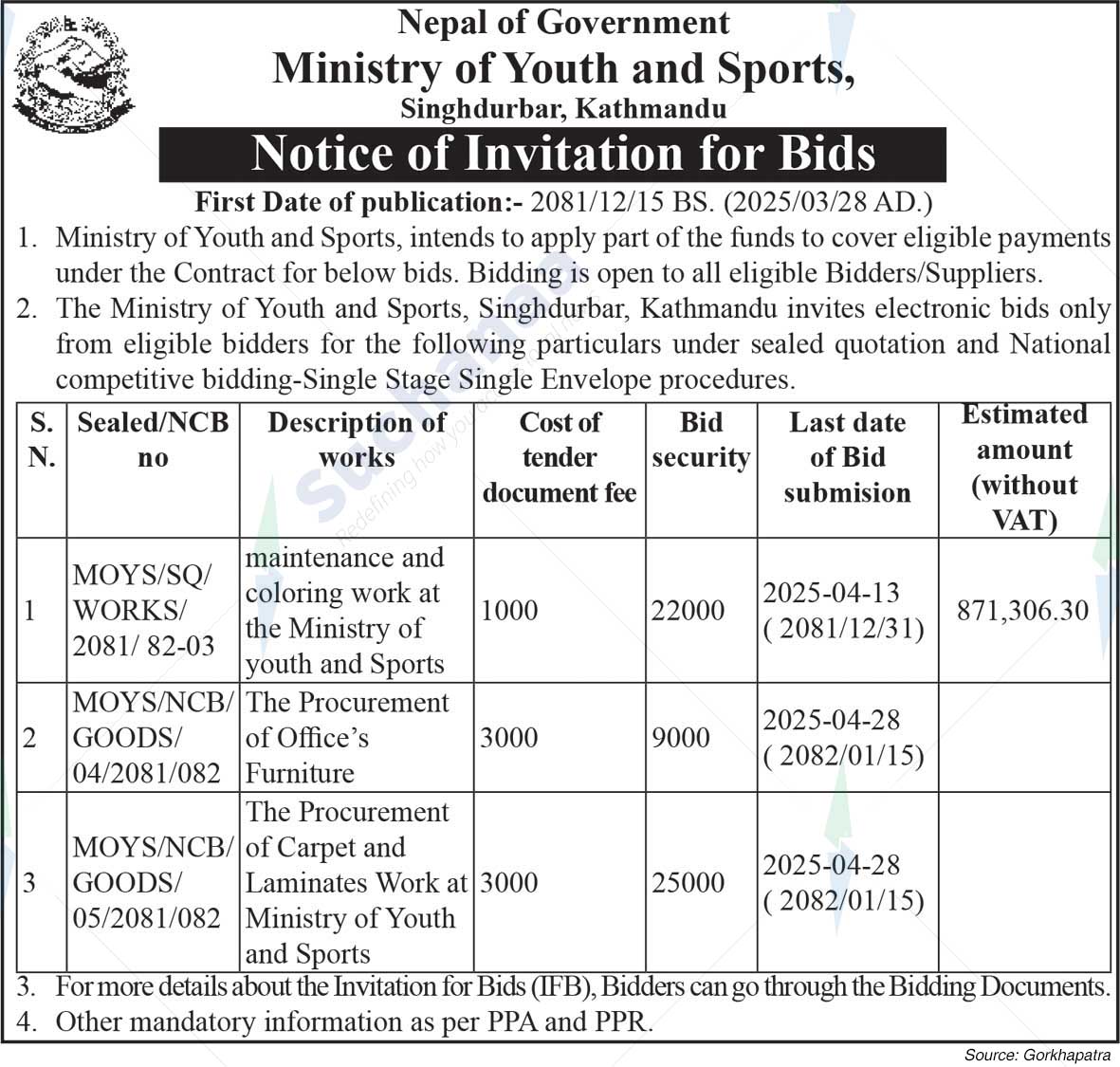 Ministry of Youth and Sports