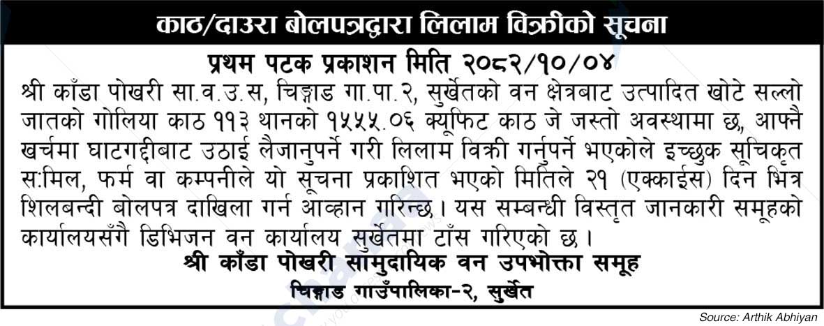 Shree Kanda Pokhari Saa.Wa.Wo.Sa.