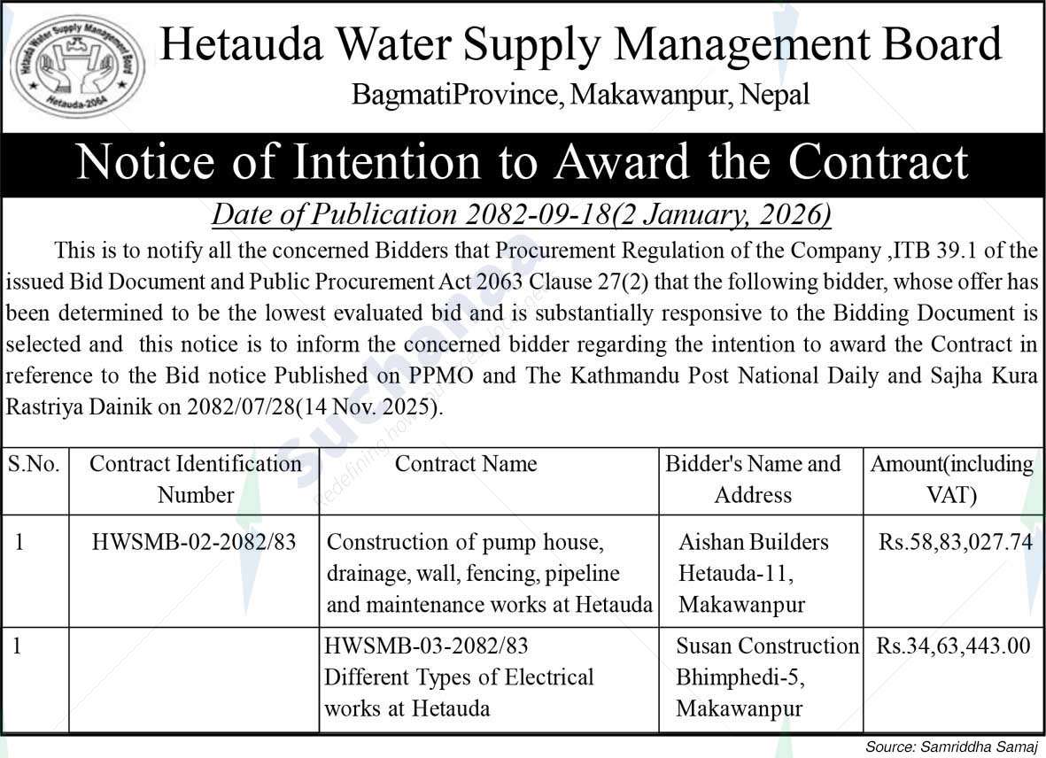 Hetauda Water Supply Management Board