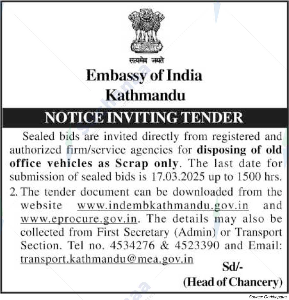 Embassy of India