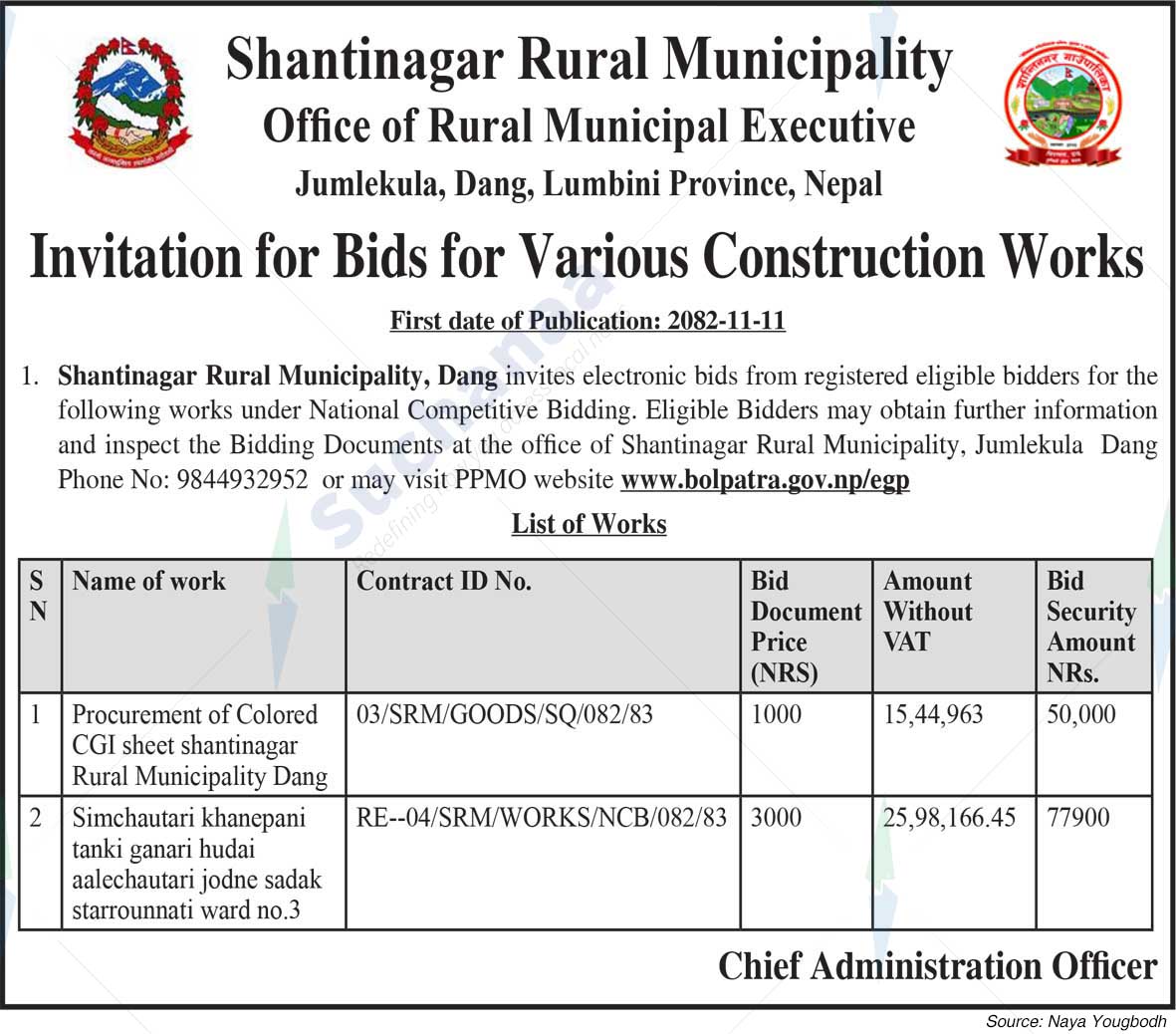 Shantinagar Rural Municipality