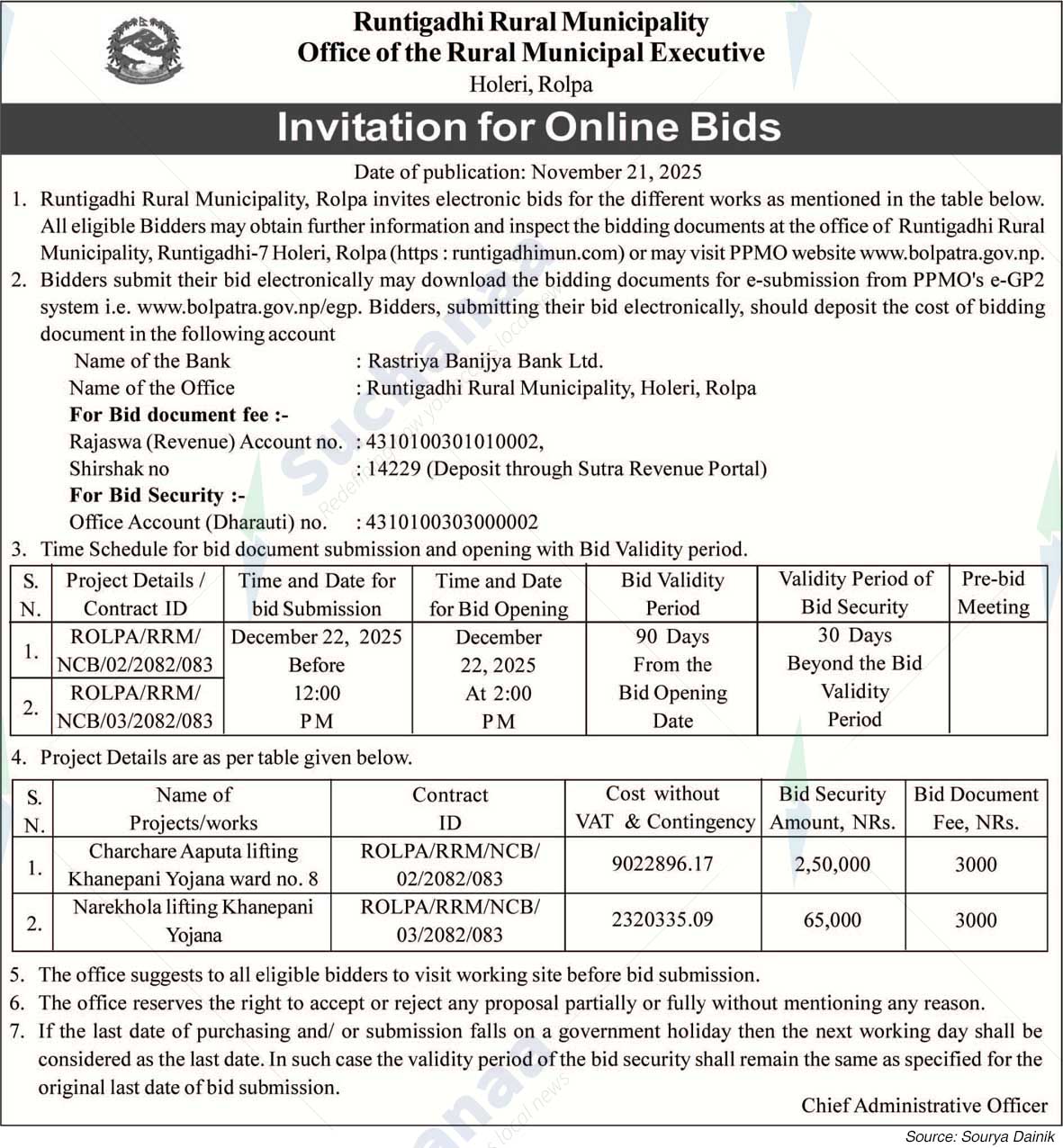 Runtigadhi Rural Municipality