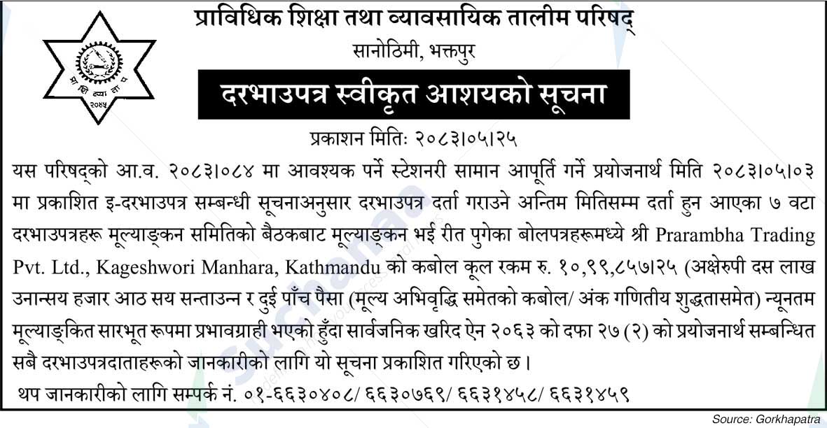 Council for Technical Education and Vocational Training (CTEVT)