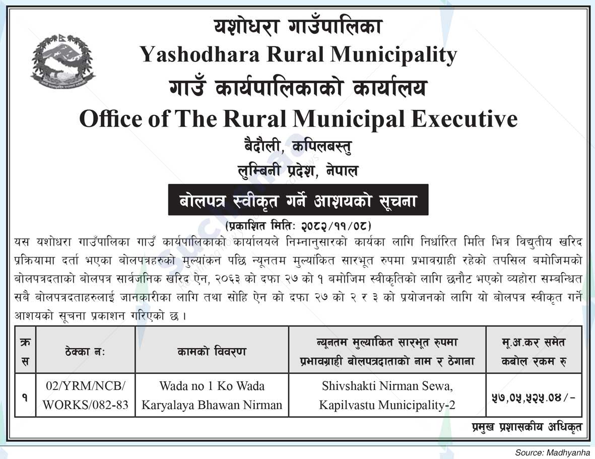 Yasodhara Rural Municipality
