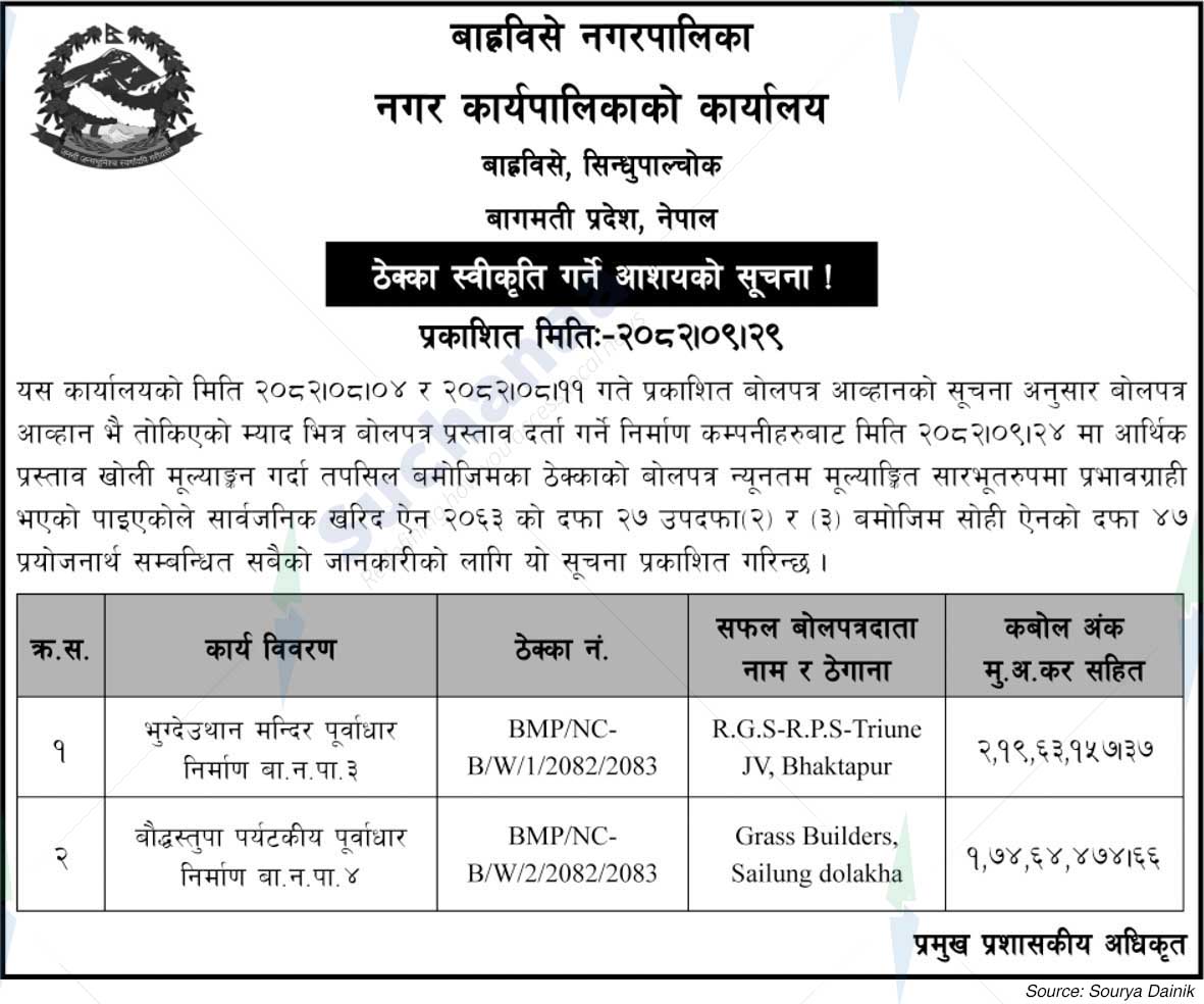 Barhabise Municipality